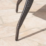 Outdoor 53 Inch Wicker Hexagon Dining Table - NH831403