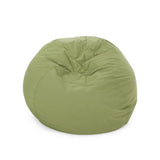 Outdoor Water Resistant 4.5 Bean Bag and 2 Ottoman Pouf Set - NH510803
