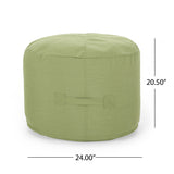 Outdoor Water Resistant 2 Ottoman Pouf - NH177703