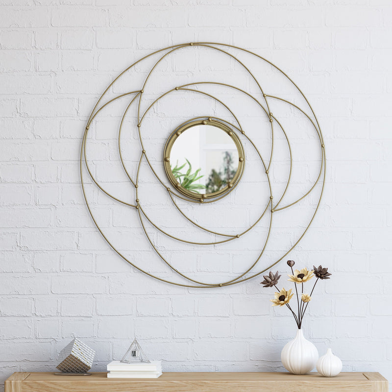 Modern Circular Wall Mirror - NH943503