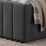 Fully Upholstered Queen Size Bed Frame - NH589603