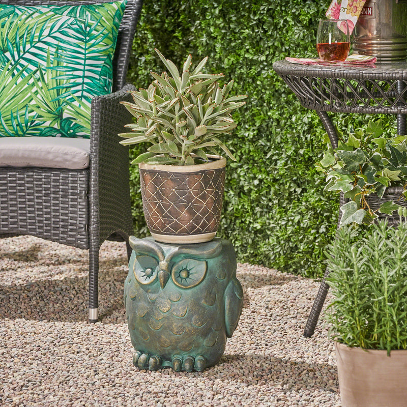 Owl Garden Stool - NH604703