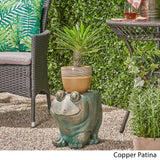 Frog Garden Stool - NH704703