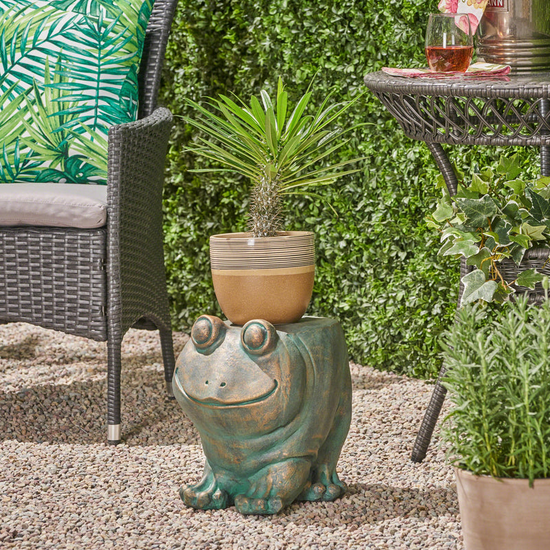 Frog Garden Stool - NH704703