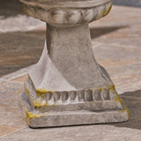 Garden Urn Planter, Roman, Botanical, Lightweight Concrete - NH174703