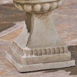 Garden Urn Planter, Roman, Botanical, Lightweight Concrete - NH174703