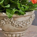 Garden Urn Planter, Roman, Botanical, Lightweight Concrete - NH174703