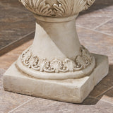 Garden Urn Planter, Roman, Botanical, Lightweight Concrete - NH314703