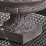 Garden Urn Planter, Roman, Botanical, Lightweight Concrete - NH974703