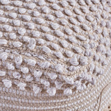 Handcrafted Boho Fabric Pouf - NH050603