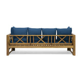 Outdoor Extendable Acacia Wood Daybed Sofa - NH518903