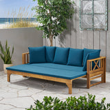 Outdoor Extendable Acacia Wood Daybed Sofa - NH518903