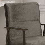 Modern Glam Velvet Dining Arm Chair - NH932803