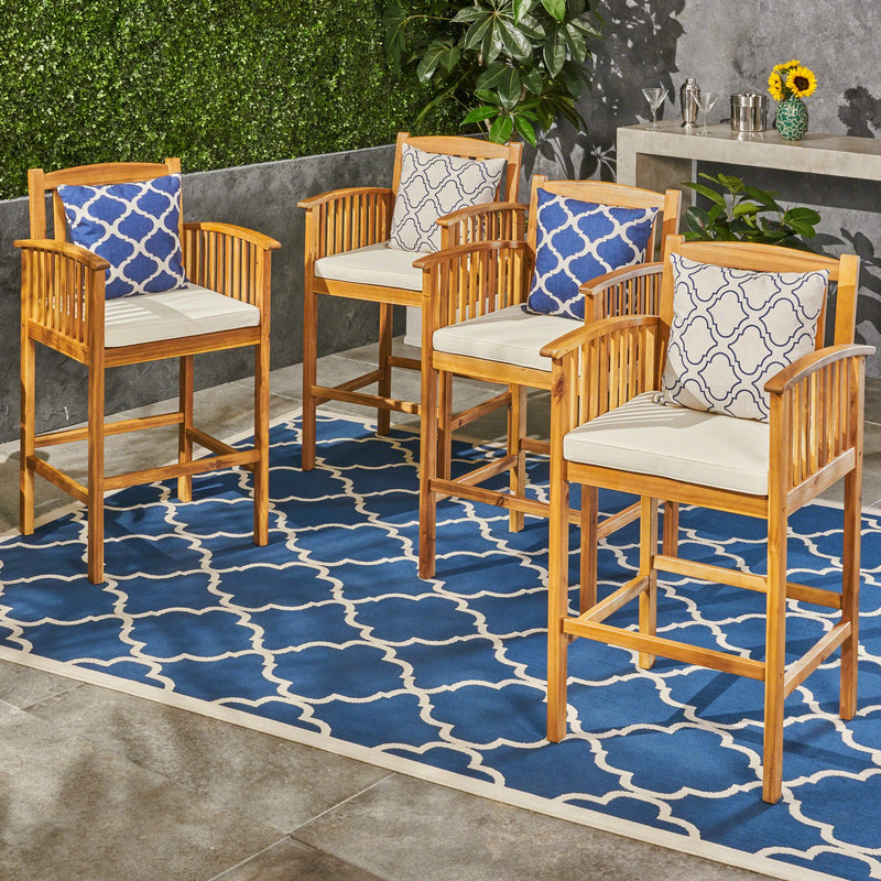 Acacia Patio Bar Stools, 46