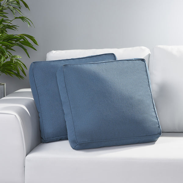 Indoor Square Water Resistant 18" Throw Pillows - NH889703