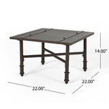 Outdoor Aluminum Side Table - NH480903