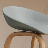 30" Modern Barstool with Iron Legs (Set of 2) - NH259803