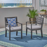 Outdoor Acacia Wood Dining Chairs - NH654603