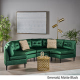 Glam Velvet Modular 4 Seater Sectional - NH921803