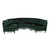 Glam Velvet Modular 4 Seater Sectional - NH921803