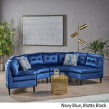 Glam Velvet Modular 4 Seater Sectional - NH921803