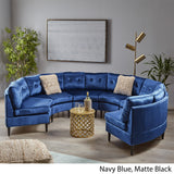 Glam Velvet Modular 6 Seater Sectional - NH031803