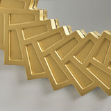 Decorative Modern Sun Mirror with Faux Wood Frame - NH308803