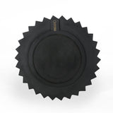 Decorative Modern Sun Mirror with Faux Wood Frame - NH308803