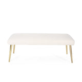 Patterned Faux Fur Bench - NH812903