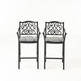 Outdoor Barstool with Cushion (Set of 2) - NH141013