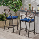 Outdoor Barstool with Cushion (Set of 2) - NH121013