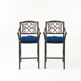 Outdoor Barstool with Cushion (Set of 2) - NH121013