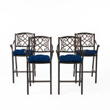 Outdoor Barstool with Cushion (Set of 4) - NH621013