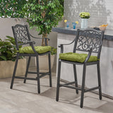 Outdoor Barstool with Cushion (Set of 2) - NH141013