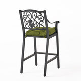 Outdoor Barstool with Cushion (Set of 4) - NH641013