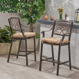 Outdoor Barstool with Cushion (Set of 2) - NH121013