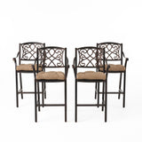 Outdoor Barstool with Cushion (Set of 4) - NH621013