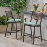 Outdoor Barstool with Cushion (Set of 2) - NH131013