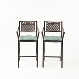 Outdoor Barstool with Cushion (Set of 2) - NH131013