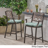 Outdoor Barstool with Cushion (Set of 2) - NH121013