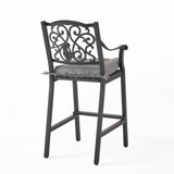 Outdoor Barstool with Cushion (Set of 2) - NH581013