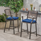 Outdoor Barstool with Cushion (Set of 2) - NH561013