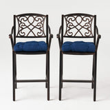 Outdoor Barstool with Cushion (Set of 2) - NH561013