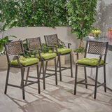 Outdoor Barstool with Cushion (Set of 4) - NH081013