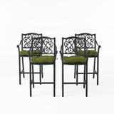 Outdoor Barstool with Cushion (Set of 4) - NH091013