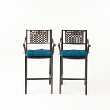 Outdoor Barstool with Cushion (Set of 2) - NH571013