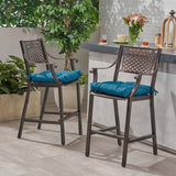 Outdoor Barstool with Cushion (Set of 2) - NH571013