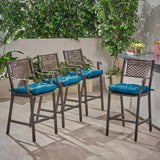 Outdoor Barstool with Cushion (Set of 4) - NH081013