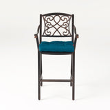 Outdoor Barstool with Cushion (Set of 4) - NH071013