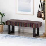 Boho Fabric Bench - NH673013